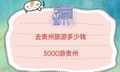 去贵州旅游多少钱（3000游贵州）