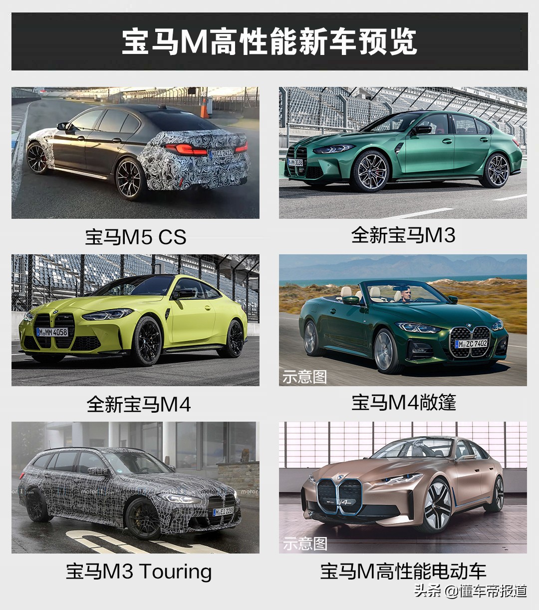 新车 | 宝马M新车展望：M3/M4三月上市，年内推M电动车