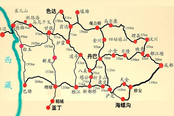 川西旅游攻略自驾游线路安排 川西自驾游需要准备什么东西