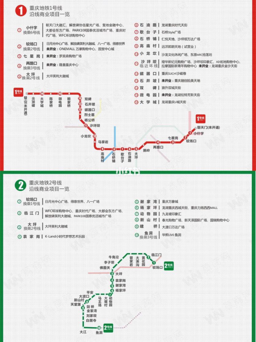 重庆旅游地图和路线图大全
