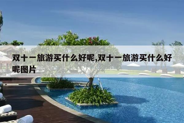 双十一旅游买什么好呢,双十一旅游买什么好呢图片