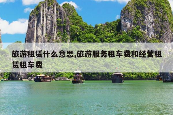 旅游租赁什么意思,旅游服务租车费和经营租赁租车费